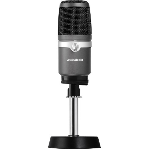 AVerMedia AM310 USB Microphone, Black / Grey - image 1 of 3