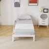 KTMBDW 12 Inch Twin/Full/Queen/King Size Platform Bed with Wooden Slats, No Box Spring Needed, Easy Assembly - 2 of 4
