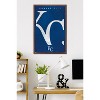 Trends International MLB Kansas City Royals - Logo 25 Framed Wall Poster Prints - 2 of 4