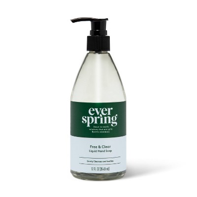 Unscented Liquid Hand Soap - 12 fl oz - Everspring&#8482;