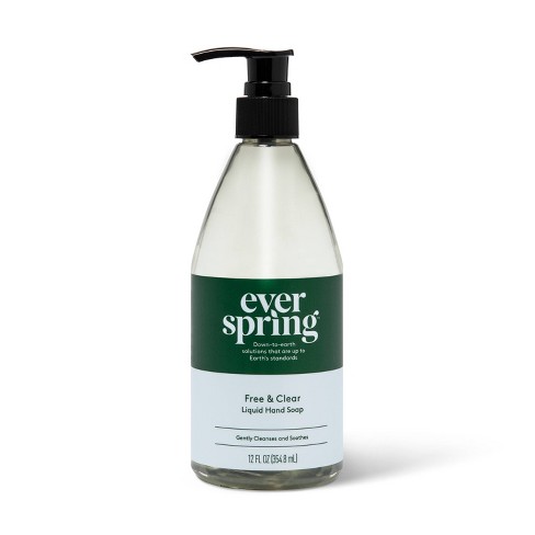 Free & Clear Liquid Hand Soap - 12 Fl Oz - Everspring™ : Target