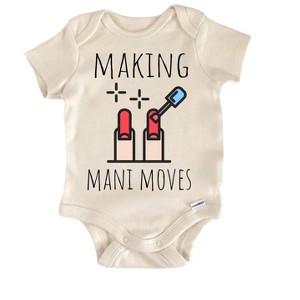 Nail Technician Tech - Baby Boy Girl Clothes Infant Onesie® Funny Cute GS1 - 1 of 4