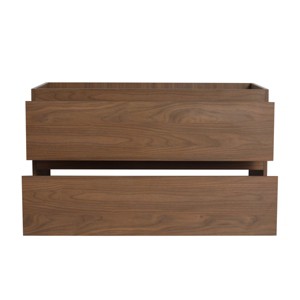 SEVOBAL Bathroom Storage Cabinets Wall Mounted Vanity With Soft Close Drawers And Natural Wood Design, Brown, 35.19"*17.94"*19.69" - 1 of 4
