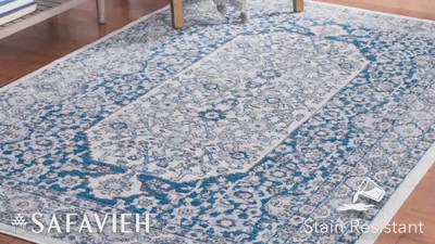 Toscana Gray and Ivory Abstract Rectangular Rug