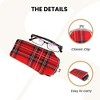 Signare USA Red Royal Stewart Tartan Glasses Pouch/ Case - 4 of 4