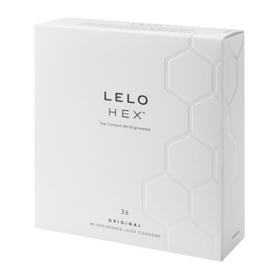 LELO HEX Original Luxury Condoms with Unique Hexagonal Structure - Lubricated - 36ct, 6 of 6