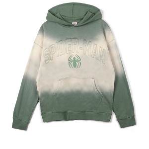 Marvel Spider-Man French Terry Drop Shoulder Pullover Hoodie Adult - 1 of 4