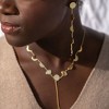 Sanctuary Project by sanctuaire Moon Phases Chain Earrings Gold - 2 of 2
