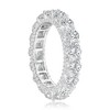 Bella Silver Sterling Silver, All around, CZ Eternity Ring - Available Sizes:  9 ,  8 ,  6 ,  7 - 2 of 3