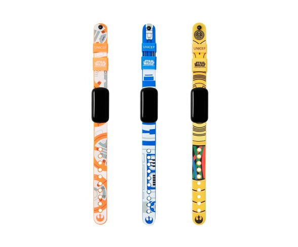 UNICEF Kid Power Band V3 Star Wars Colors Accessory Pack