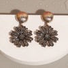 SOHI Women's Antique Silver Party Drop Earrings - 2 of 4