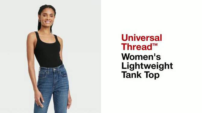 Women's Lightweight Tank Top - Universal Thread™, 2 of 7, play video