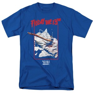 Friday The 13th Axe Poster Adult T-Shirt - 1 of 4