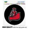 Cal State Northridge Secondary Logo Automotive Car Window Locker Circle Bumper Sticker - 3 of 4