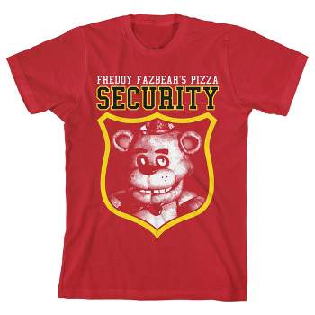 Bioworld Five Nights At Freddy's Fazbear's Pizza Security Layout Screen Print on Athletic Heather Tee