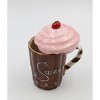 Kevins Gift Shoppe Ceramic Life is Sweet Pink Cupcake Mug - image 3 of 4