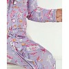 Lev Baby Girls' Bamboo Convertible Zipper Romper – Princess Print One-Piece Baby Girl Clothes (6–12M to 18–24M) - 3 of 4