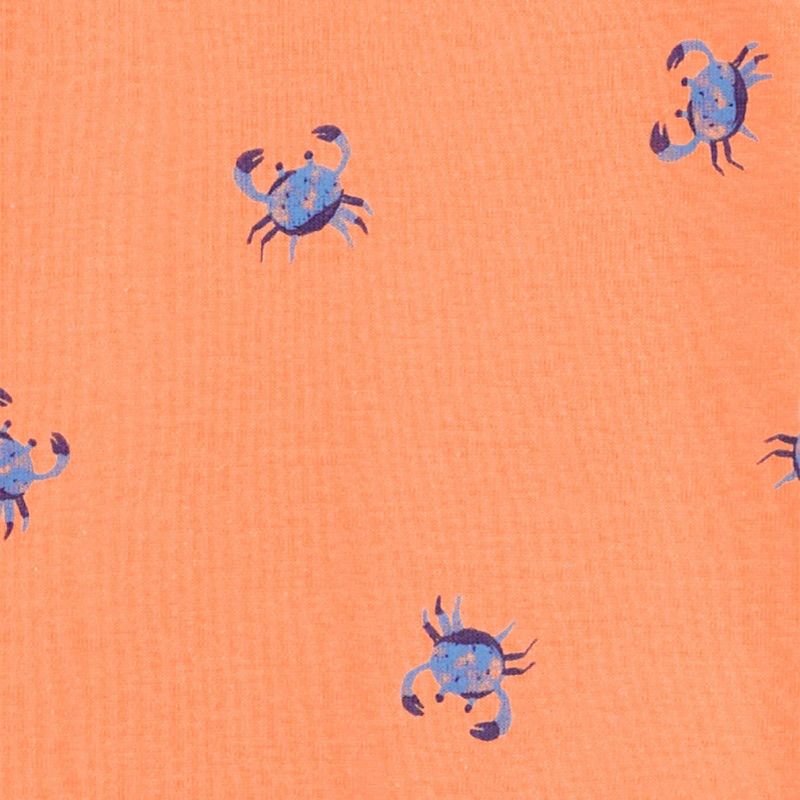 Carter&#39;s Just One You&#174; Baby Boys&#39; Crab Top &#38; Bottom Set - Blue/Orange, 3 of 5
