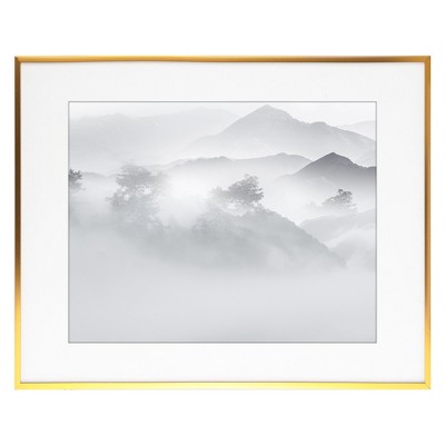 REGALWOVEN Aluminum Decor Picture Frame for Tabletop Display and Wall Hanging