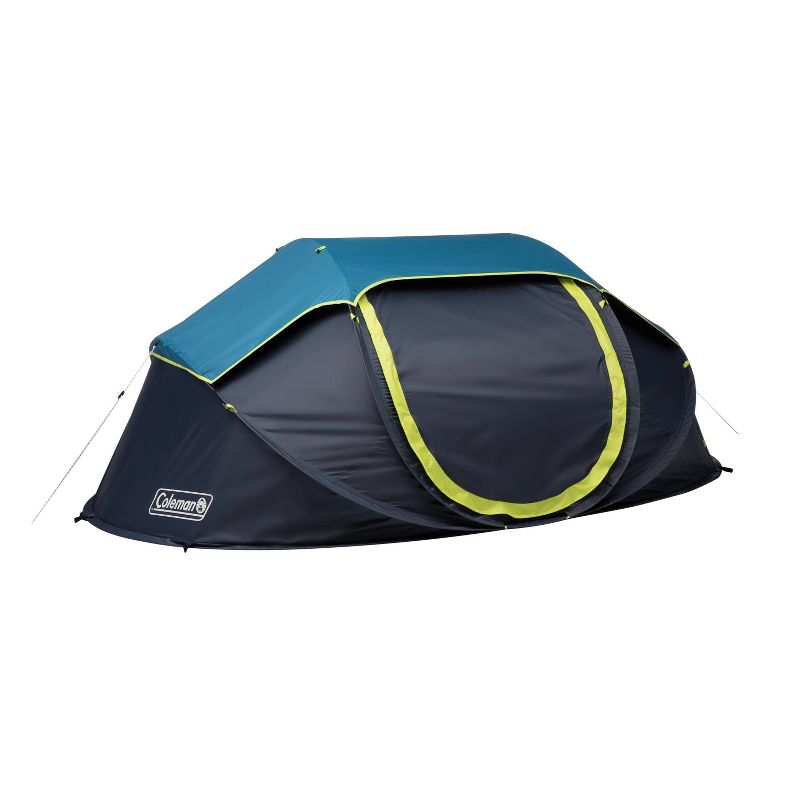 Coleman Pop Up 4 Person Dark Room Camping Tent, 1 of 13