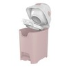 Foundations Mini Hands-Free Diaper Pail - Durable & Odorless Diaper Disposal, Holds up to 30 Newborn Diapers, Refill with Any Bags - 3 of 4