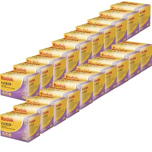 Kodak GOLD 200 Color Negative Film 35mm Roll Film, 24 Exposures - 20 Pack - 1 of 3