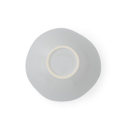 Gray Ceramic Microwave Safe Serving Bowl, 5-inch