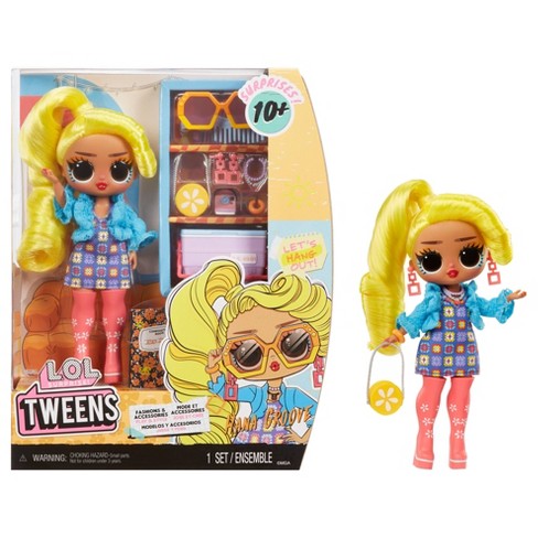 L.O.L. Surprise! Tweens Surprise Swap Curls-2-Crimps Cora Fashion Doll with  20+ Surprises