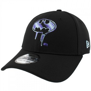 Adult Batman Drip Logo New Era 39Thirty Fitted Hat - 1 of 4