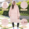 Tirrinia Women's Hoodie Sweatshirt, Casual Pullover Sweater, Soft Comfy Blanket Hoodie Sweatshirt, One Size Fits All, Gift for her - 3 of 4