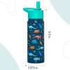 Wildkin 18 oz Stainless Steel Insulated Water Bottle for Kids - 4 of 4