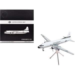 Convair C-131 Samaritan Transport Aircraft "United States Navy" White and Gray 1/200 Diecast Model Airplane by GeminiJets - 1 of 4