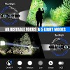 MaseiKar Flashlights High Lumens Rechargeable, 2000 Lumen XHP70.2 LED Flashlight USB Super Bright Flash Lights, High Powered Handheld Flashlights - 4 of 4
