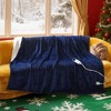 Bedsure Heated Blanket - Fast Heating Electric Blanket Soft Flannel Heated Throw Warm Gifts for Family - 2 of 4
