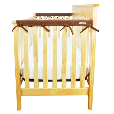 Trend Lab Narrow Fleece Rail Cover - Brown (Sides)