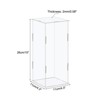 Unique Bargains Acrylic Assembly Dustproof Collectibles Showcase with lid - 2 of 3