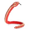 Aurora X-Large Kusheez Snake Playful Stuffed Animal Orange 51.5" - 2 of 4