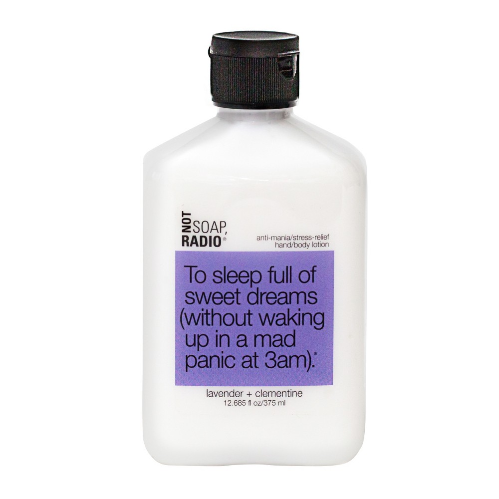 UPC 890171000141 product image for Not Soap, Radio To sleep full of sweet dreams hand/body lotion 13.61 oz | upcitemdb.com