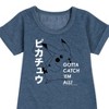 - Pokémon - Pikachu Japanese Graphic Short Sleeve Fleece Dress - 2 of 4