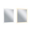 CWI Lighting Abigail Rectangle Matte White LED 32 in. Mirror From our Abigail Collection - 3 of 4