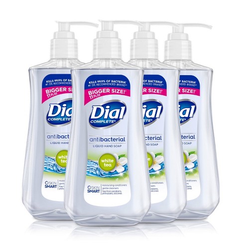Dial Complete Clean + Gentle Antibacterial Liquid Hand Soap, Fragrance  Free, 11 fl oz