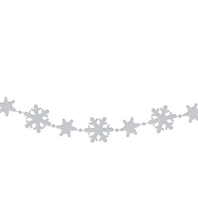 Snowflake garland outlet