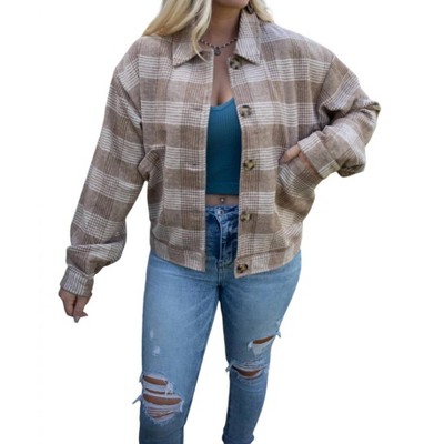 Women's Dean Flannel Shacket - Style Rack