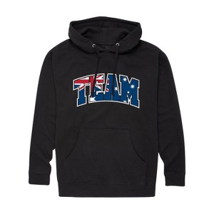 Men's - Instant Message - Team Australia Graphic Fleece Pullover Hoodie - 1 of 4
