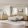 Natural Rattan 6-Drawer Boho Dresser 47.2" Wide - Extra Deep Storage - 2 of 4
