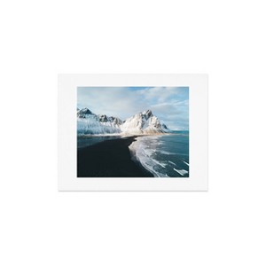 Deny Designs Michael Schauer Iceland Mountain Beach Art Print - 1 of 4