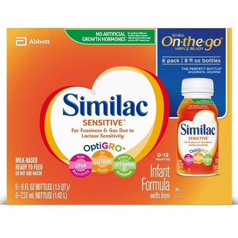 Similac Sensitive For Fussiness And Gas Infant Formula With Iron