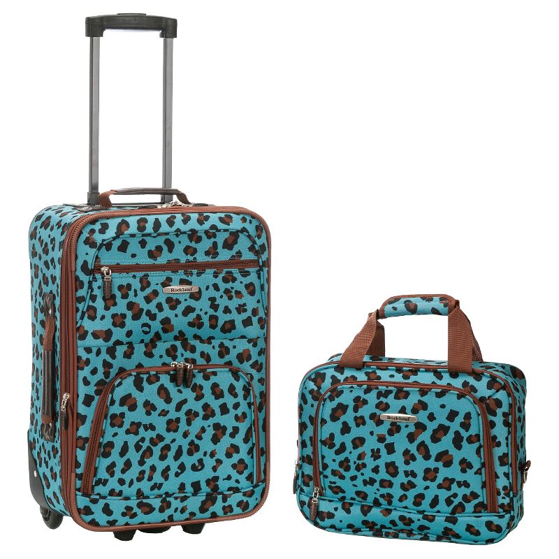 Rockland Fashion 2pc Softside Luggage Set, 1 of 4