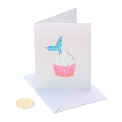 Mermaid Tail Cupcake Card - PAPYRUS