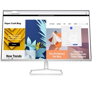 HP Inc. Series 5 27 inch FHD White Monitor  - 527sw 27" FHD (1920 x 1080) 48-100 Hz - 1 of 4